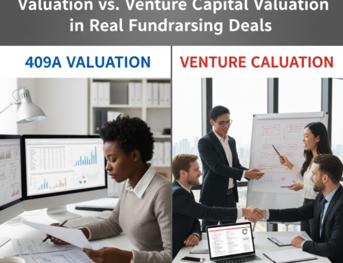A Practical Comparison: 409A Valuation vs. Venture Capital Valuation in Real Fundraising Deals